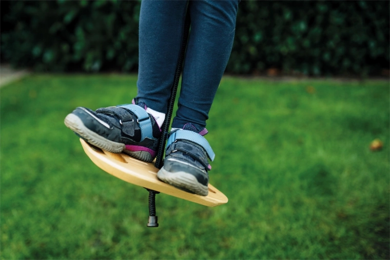 Dondolio stabile e sicuro in piedi e da seduti