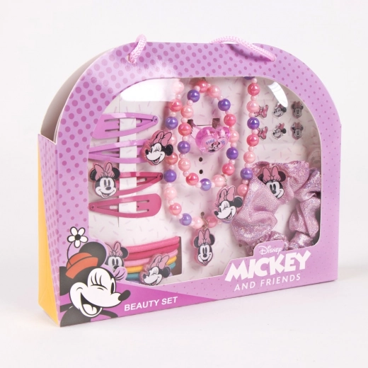 Set di gioielli e accessori per capelli nella borsetta DISNEY MINNIE