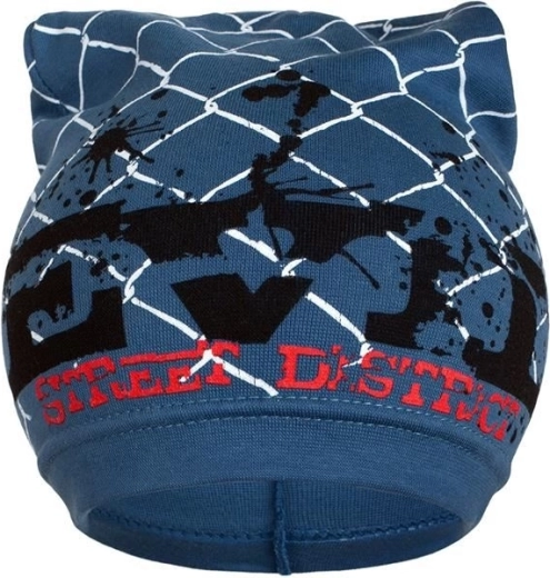 Berrettino primaverile per bambini New Baby blu 104 (3–4 anni)