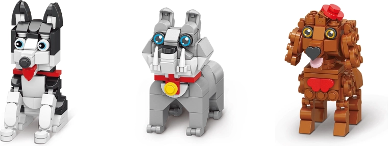 Parti mobili per pose vivaci