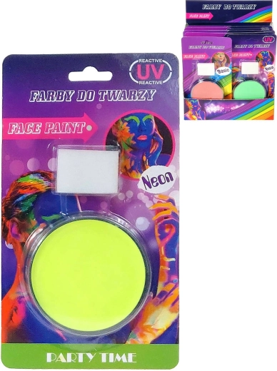 Colori per il viso per bambini classici/UV neon 12 colori - 1 set