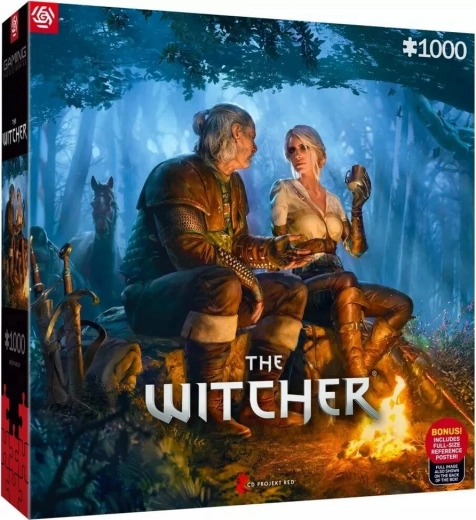 GOOD LOOT Puzzle The Witcher: il viaggio di Ciri, 1000 pezzi