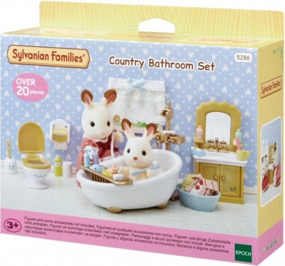 Bagno rustico SYLVANIAN FAMILIES – set di accessori