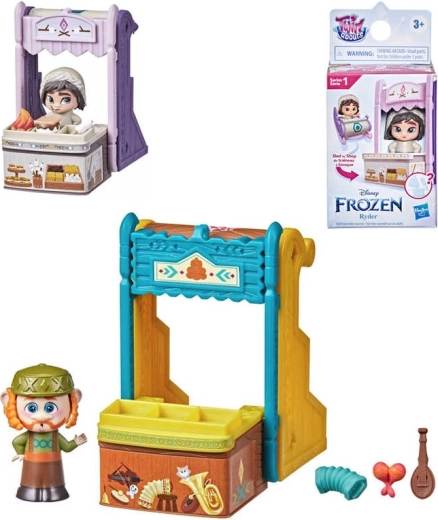 HASBRO Disney Frozen 2 Twirlabouts statuetta con veicolo 2 in 1 (vari tipi) - 1 pezzo