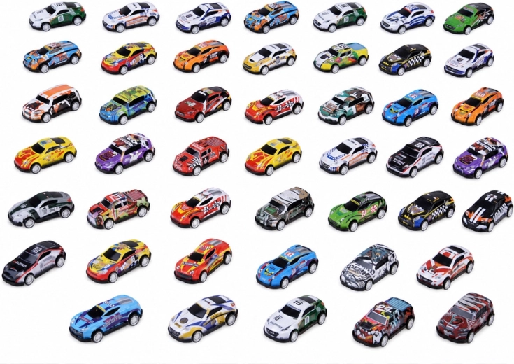 48 macchinine con motore a retrocarica