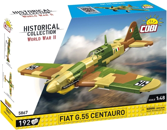 Cobi Historical Collection WWII Fiat G.55 Centauro 1:48 (192 pezzi) - 1 pezzo