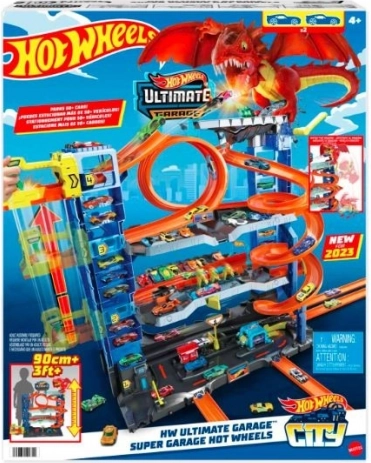 Mega Garage con Attacco del Drago di Hot Wheels City