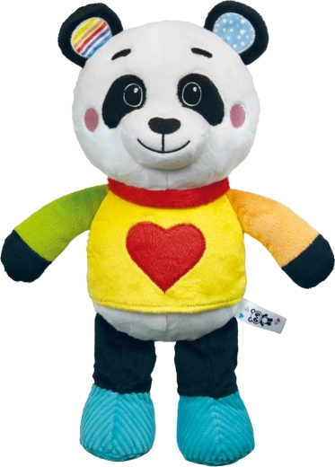 Panda di peluche coccolosa con suoni