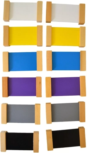 11 coppie di colori per ampliare la percezione cromatica