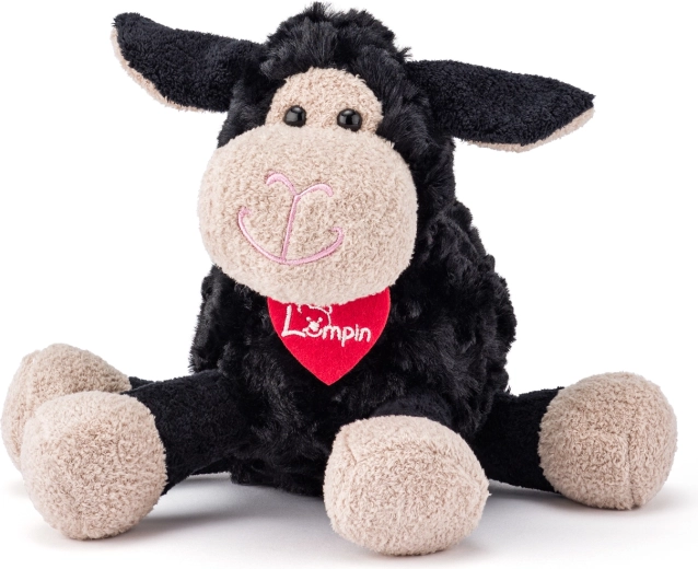 Pecorella Olivia nera in peluche 17 cm