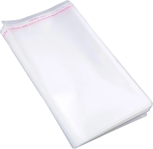 Sacchetti in cellophane OPP autoadesivi 12 × 20 cm, 100 pz
