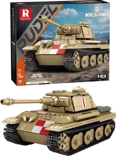 World of Tanks costruzione del carro armato Pudel 969 pezzi