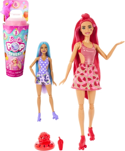 Mattel Barbie Pop Reveal frutta succosa – bambola profumata con sorpresa - 1 pezzo