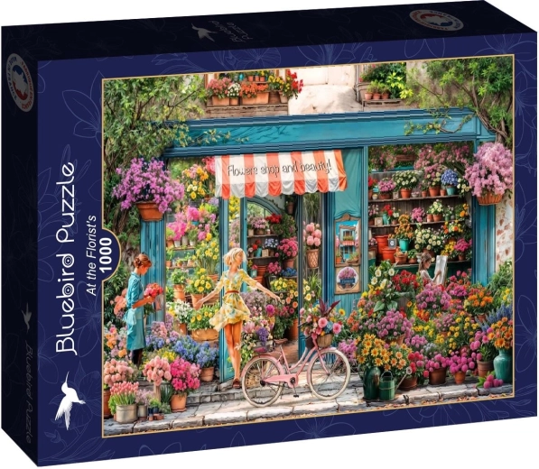 Puzzle Bluebird Nel negozio di fiori 1000 pezzi