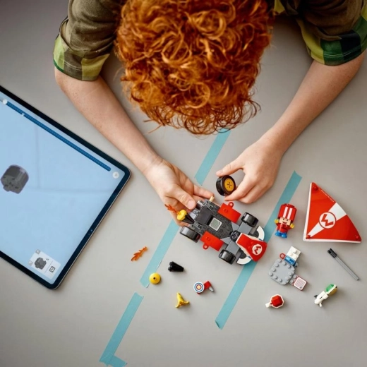 Costruzione smart con istruzioni digitali