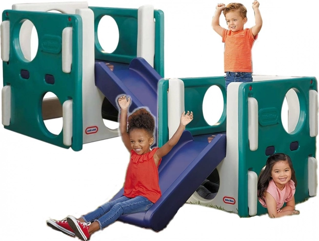 Little Tikes junior activity gym – parco giochi per bambini con scivolo