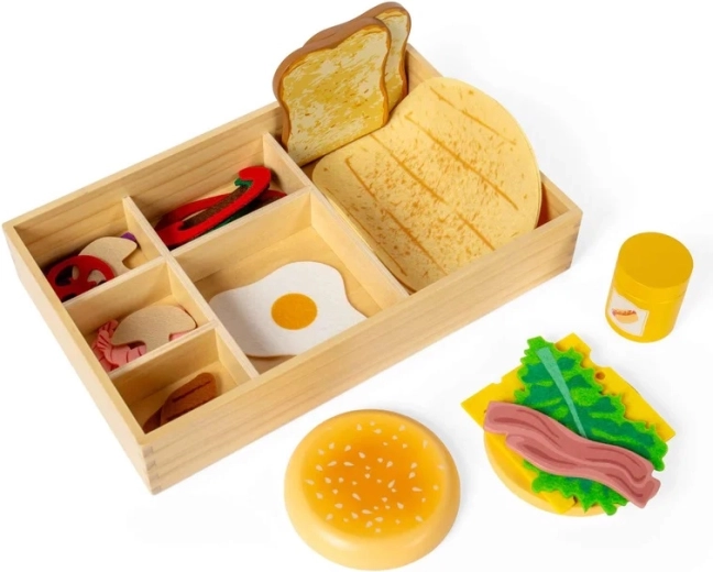 Scatola ordinata con scomparti