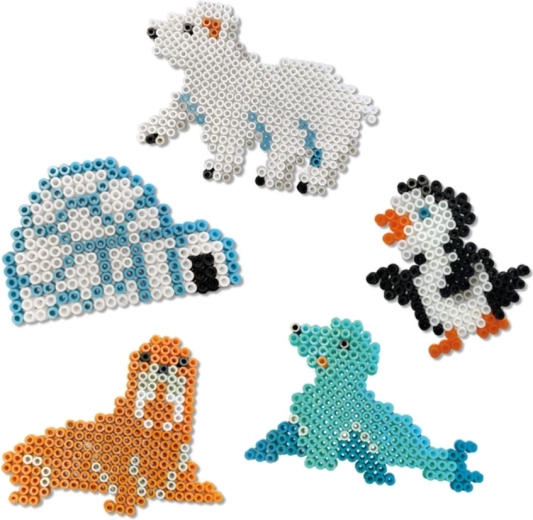 Animali artici con perline Beedz