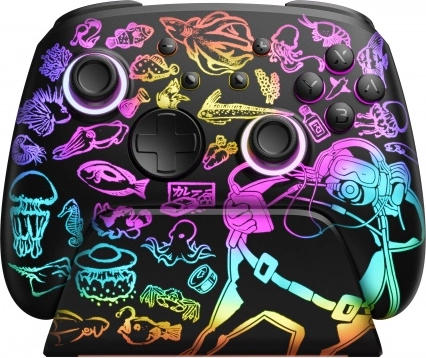 Controller wireless FUNLAB Luminex Pro per Nintendo Switch con dock di ricarica Dave the Diver