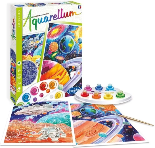 Sentosphere acquerelli che brillano al buio – spazio