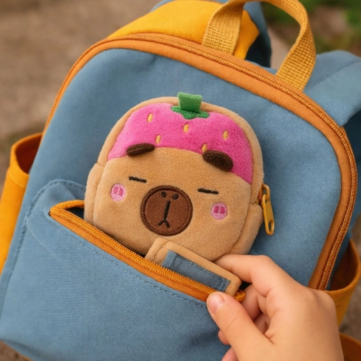 Clip per un facile aggancio a zaino o chiavi