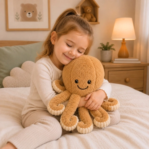 Morbido peluche da coccolare