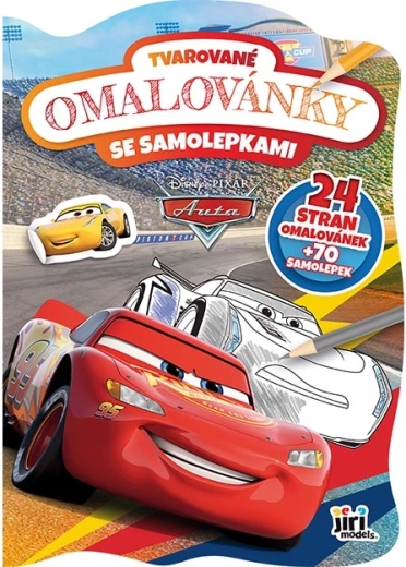 Album da colorare sagomato Auto