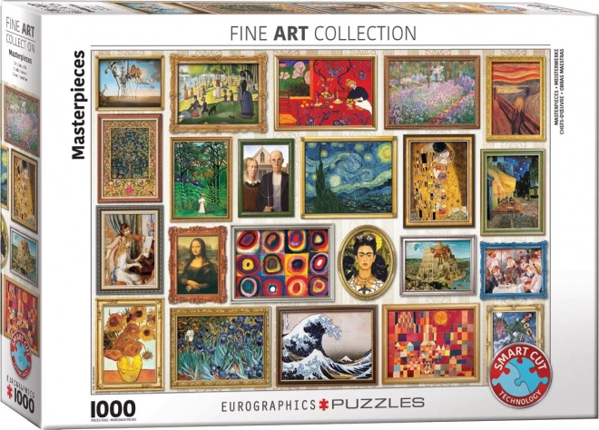 Puzzle Collage: Belle Arti 1000 pezzi