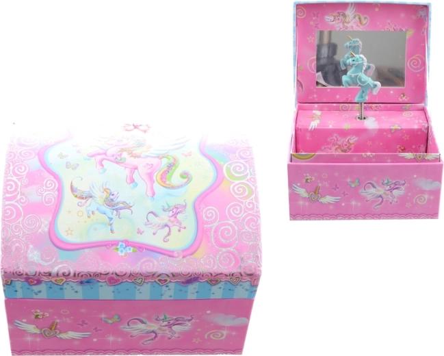 Ballerina girevole e melodia a carica