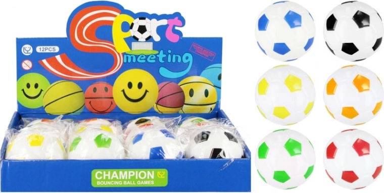 Pallina rimbalzante 7 cm (6 varianti) - 1 pezzo