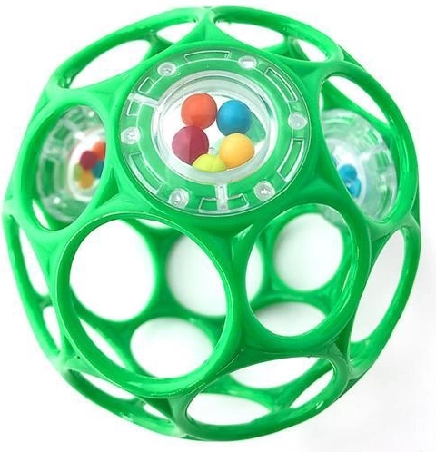 Oball pallina sonaglino Rattle seafoam 10 cm