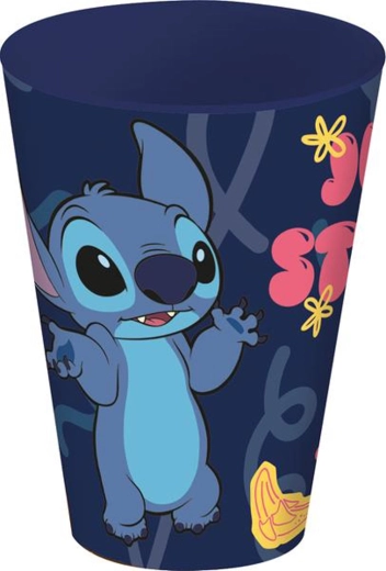 Bicchiere di plastica STITCH 430 ml