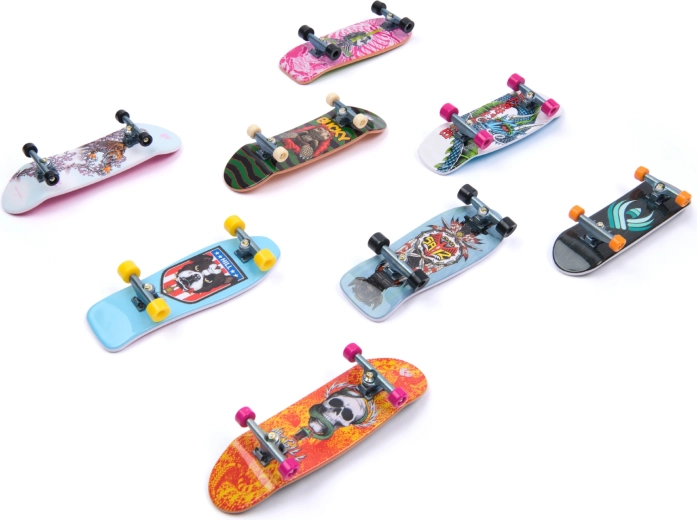 8 fingerboard unici con grafiche iconiche