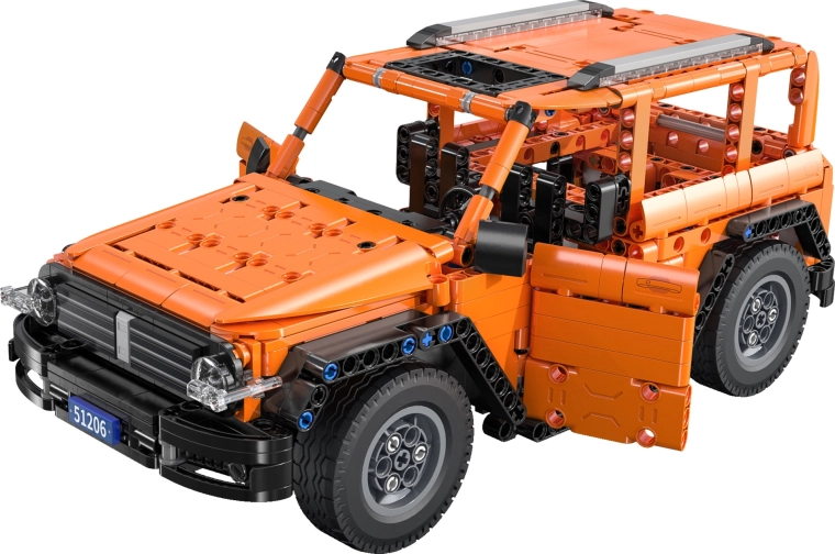 Struttura realistica e ruote in gomma