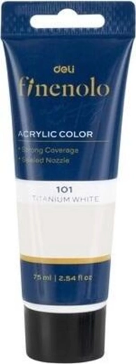 Vernice acrilica bianca 75 ml