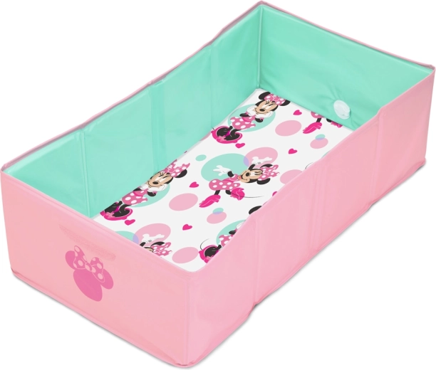 Vaschetta da viaggio pieghevole Bright Starts Minnie Mouse TuckAway per bambini dai 12 mesi