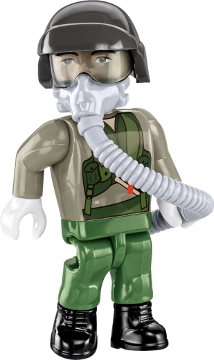 Cockpit apribile e 2 minifigure di piloti