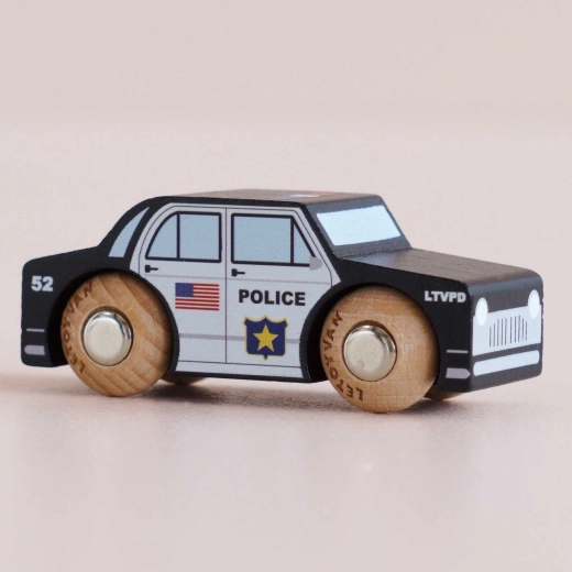 Macchinina della polizia in legno Sam Le Toy Van