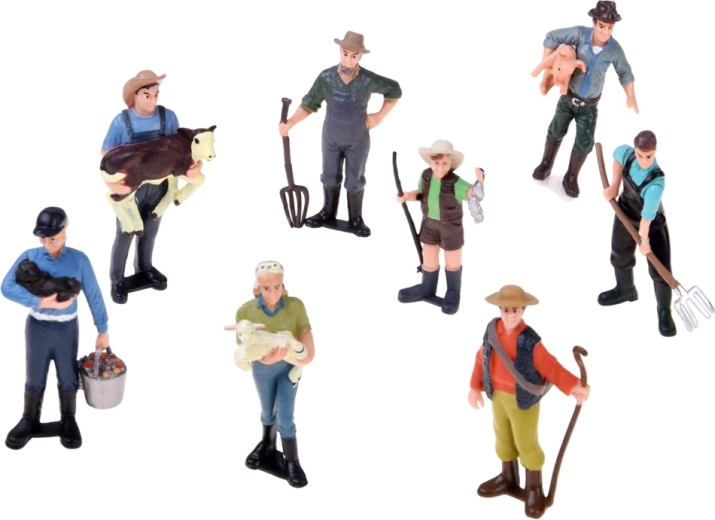 8 personaggi diversi per una fattoria piena di vita