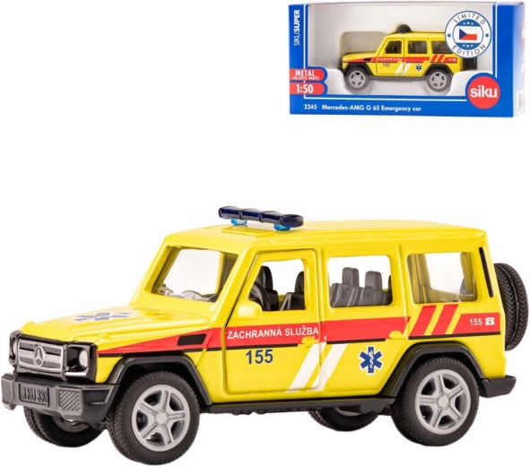 Siku super ambulanza Mercedes‑AMG G65 (versione ceca) - 1 pezzo