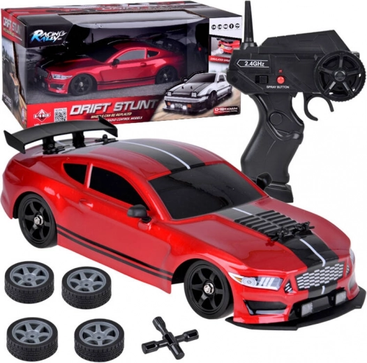 Auto RC drift 4x4 1:16 con effetto fumo e illuminazione LED