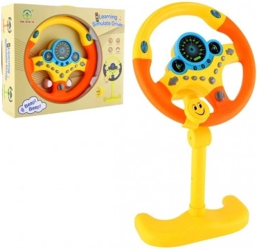 Volante interattivo per bambini con suoni e luci