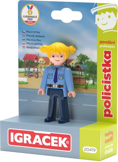 Efko Igráček poliziotta – set professioni, personaggio con accessori