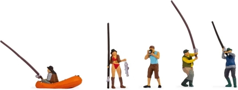 Set di figure Noch Pesca