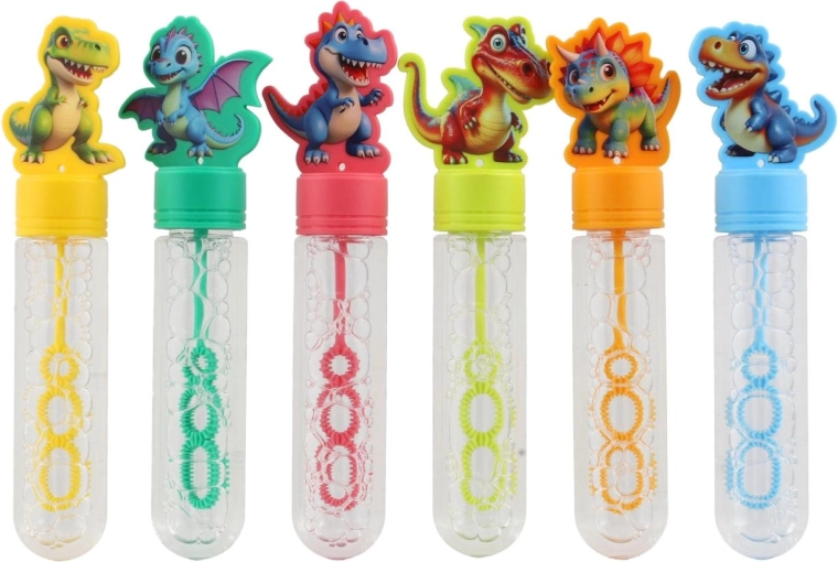 Tappo dinosauro che diverte i bambini