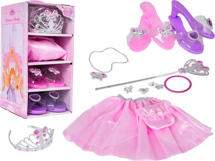 Mega set di styling da principessa rosa