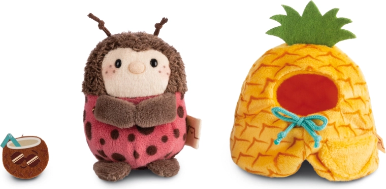 Casetta-ananas come rifugio accogliente