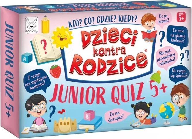 Bambini contro Genitori Junior – quiz per bambini dai 5 anni