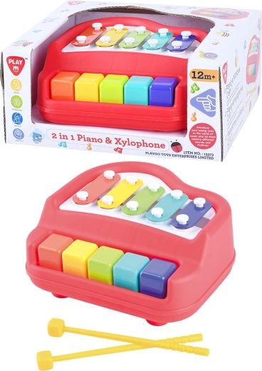 Playgo pianoforte e xilofono 2 in 1