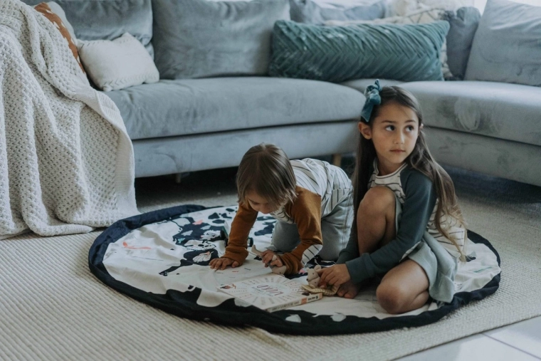 Generoso diametro di 140 cm e comfort per i bambini